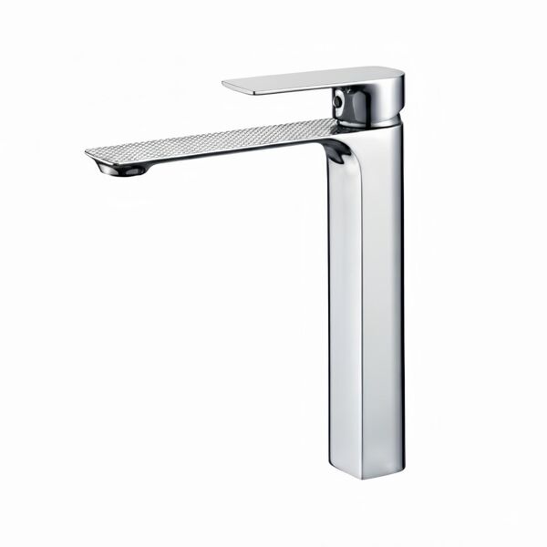 Torneira Monocomando de Pia para Banheiro com Bica Alta Cromado Marselha Jiwi