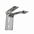 Torneira Monocomando de Pia para Banheiro com Bica Alta Cromado Marselha Jiwi