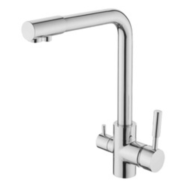 Torneira Monocomando De Filtro Cozinha Mesa Metal Cromado