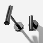 Torneira Monocomando De Parede Para Banheiro (lay Preta)