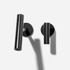 Torneira Monocomando De Parede Para Banheiro (lay Preta)