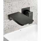 Torneira Monocomando De Parede Para Banheiro Bela Metais Preta