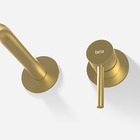 Torneira Monocomando De Parede Para Banheiro Inox (oka Ouro F