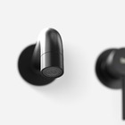 Torneira Monocomando De Parede Para Banheiro Inox (oka Preta