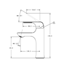 Torneira Monocomando de Pia para Banheiro com Bica Baixa Cromada Fore Line Kohler