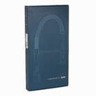 Torneira Monocomando de Pia para Cozinha Bica Alta Flexível Cromada Gourmet Civitt