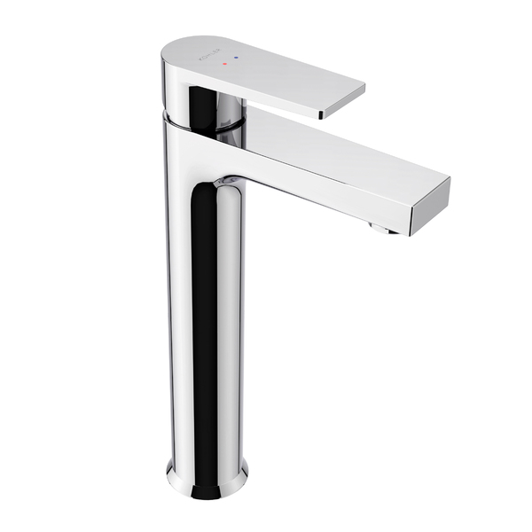 Torneira Monocomando de Pia para Banheiro com Bica Alta Cromada Leaf Kohler