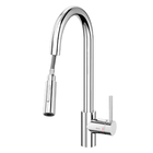 Torneira Monocomando Gourmet de Pia para Cozinha com Bica Alta Flexível Cromado Spice Docol