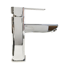 Torneira Monocomando De Pia Para Banheiro Bica Baixa Quadrada