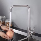 Torneira Monocomando de Pia para Cozinha Gourmet aço inox esc