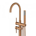 Torneira Monocomando De Piso Para Banheira (maule Rosé Gold)