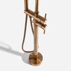 Torneira Monocomando De Piso Para Banheira (maule Rosé Gold)