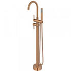 Torneira Monocomando De Piso Para Banheira (maule Rosé Gold)