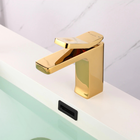 Torneira Monocomando Dourada Gold Bica Baixa Luxo Banheiro La