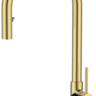 Torneira Monocomando Extensível Cozinha Gourmet Dourada Gold