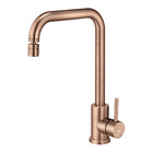 Torneira Monocomando Giratória Cozinha Inox (malta Rosé Gold)