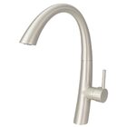 Torneira Monocomando Giratória De Cozinha (Malibu Níquel)