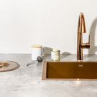 Torneira Monocomando Giratória De Cozinha (Malibu Rosé Gold)