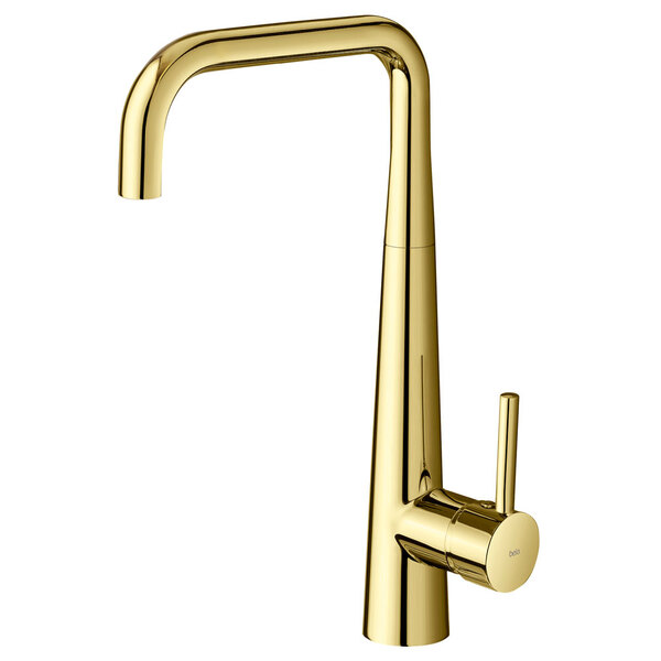 Torneira Monocomando Giratória De Cozinha (maui Dourada)