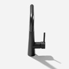 Torneira Monocomando Giratória De Cozinha (maui Preta Fosca)