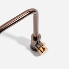 Torneira Monocomando Giratória De Cozinha Inox (malta Bronze)