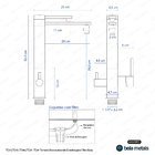 Torneira Monocomando Giratória De Filtro (ibiza Grafite Fosca)