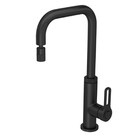 Torneira Monocomando Gourmet para Cozinha Bica Alta Black Matte Urban Deca
