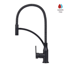 Torneira Monocomando Gourmet para Pia de Cozinha Bica Alta Preta BK604 Fani