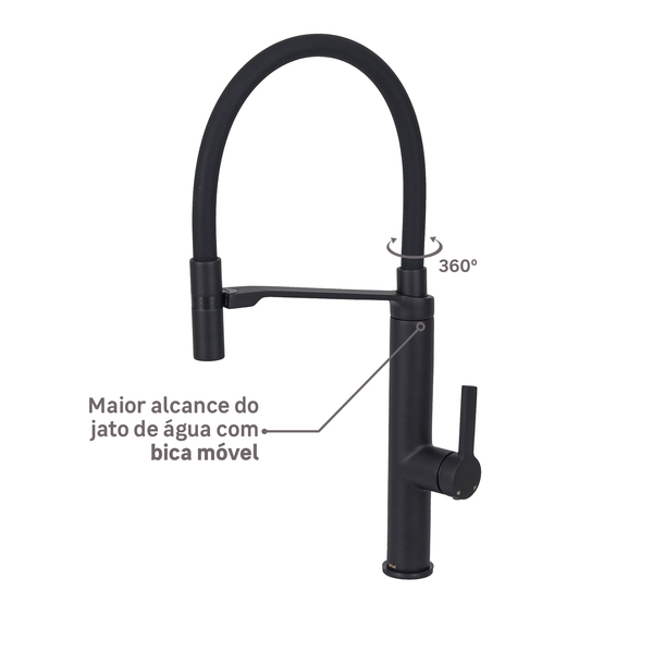 Torneira Monocomando Gourmet