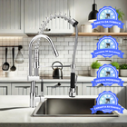 Torneira Monocomando Gourmet Cromada Para Cozinha 75cm 2 Saíd