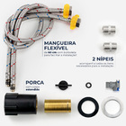 Torneira Monocomando Gourmet De Cozinha (barbados Dourada)