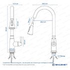 Torneira Monocomando Gourmet De Cozinha (Creta Preta)