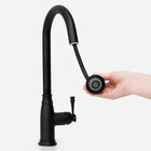 Torneira Monocomando Gourmet De Cozinha (Creta Preta)