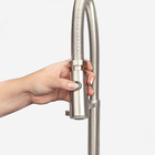 Torneira Monocomando Gourmet De Cozinha Inox (capri Escovada)