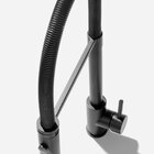 Torneira Monocomando Gourmet De Cozinha Inox (capri preta Fos