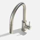 Torneira Monocomando Gourmet De Cozinha Inox (maldivas Escova