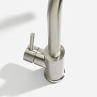 Torneira Monocomando Gourmet De Cozinha Inox (maldivas Escova