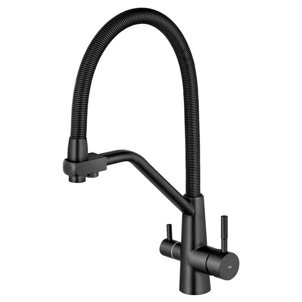 Torneira Monocomando Gourmet De Filtro (nassau Preta Fosca)