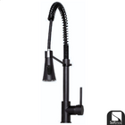 Torneira Monocomando Gourmet de Pia Cozinha Preta Black Flexí