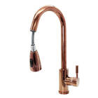 Torneira Monocomando Gourmet Extensível Lisboa Rosê Gold 3419