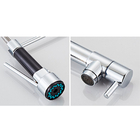 Torneira Monocomando Gourmet Flexível Cozinha Mesa Cromada