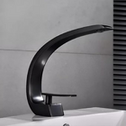 Torneira Monocomando Gourmet Para Banheiro Preta Domum