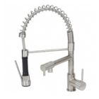 Torneira Monocomando Gourmet para Pia de Cozinha Escovada Sta