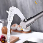 Torneira Monocomando Inox Articulada 360º Mesa Escovada 1/4