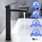 Torneira Monocomando Inox Resistente A Maresia Bica Alta Pret