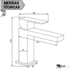 Torneira Monocomando Inox Resistente A Maresia Bica Baixa Cro
