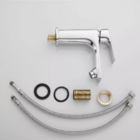 Torneira Monocomando Lavatório Banheiro Aço Inox 304 Cromada