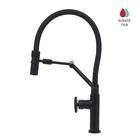 Torneira Monocomando Mesa Bica Alta Preto Detroit Jiwi