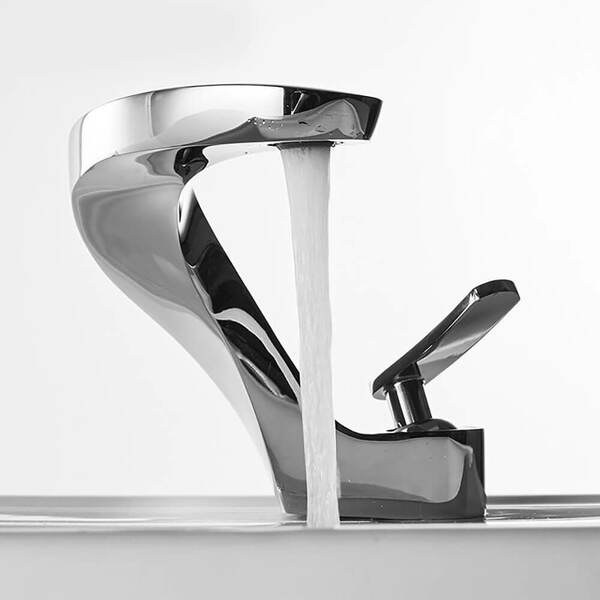 Torneira Monocomando Metalica Obra De Arte 2313