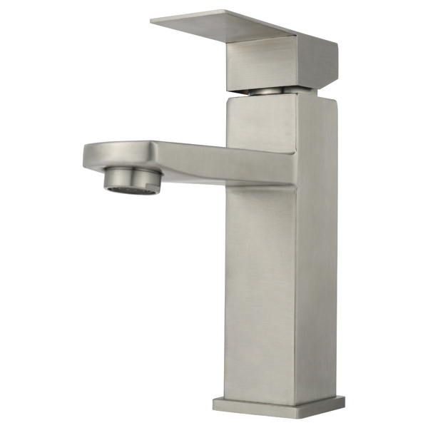 Torneira Monocomando Misturador Banheiro Escovado Baixa 1143